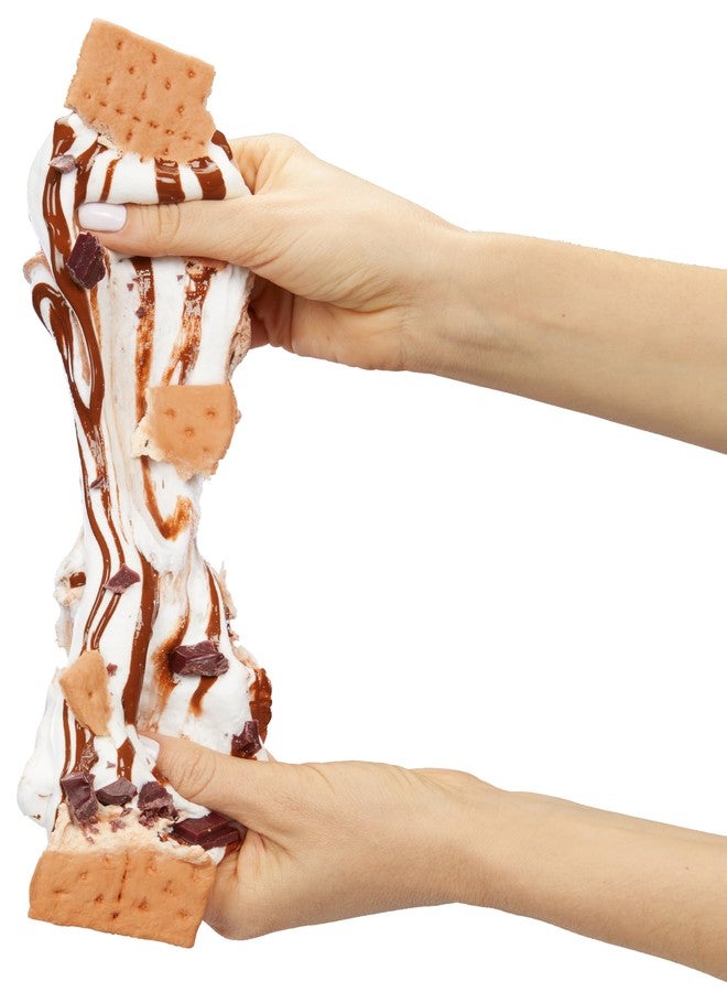 Slime Life S'Mores DIY Kit - Unboxing Ingredients to Make, Smash, and Stretch Your Food Slime, Ages 8+ - Image 3
